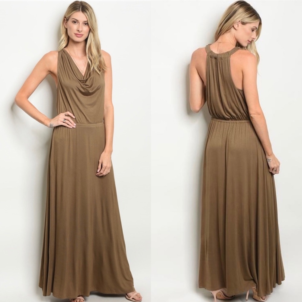 Olive Maxi Dress